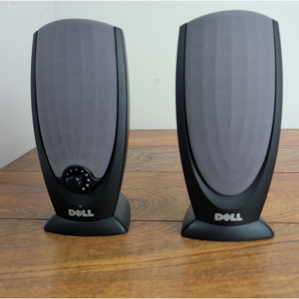 Dell A215 Powered Multimedia Computer Speakers 2.0 Stereo Desktop Speaker Set